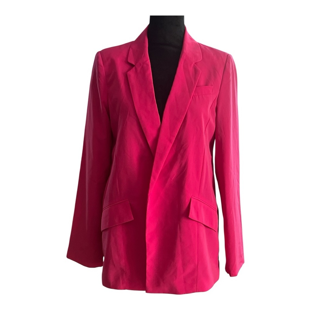 Forever 21 Pink Blazer Tailored Suit Jacket - Picture 5 of 7